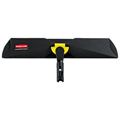Rubbermaid Commercial Products RCP Q559 BLA 18 in. Economy Standard Quick Connect Wet-Dry Plastic Frame - Black