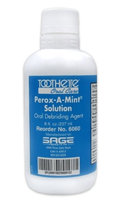 Mouthwash Perox-A-Mint? 8 oz. Mint Flavor 8 Pack
