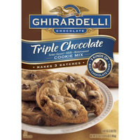 Ghirardelli Triple Chocolate Cookie Mix - 52.5 oz.