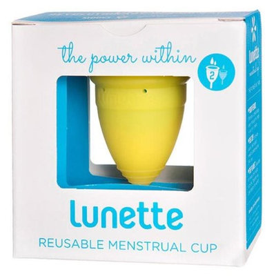 Lunette 231588 Lucia Size 2 Menstrual Cup 2 Yellow
