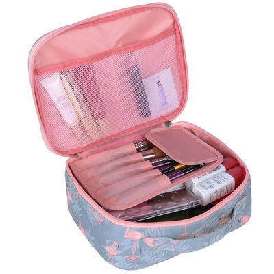 MKPCW Portable Travel Makeup Cosmetic Bags Organizer Multifunction Case for Women