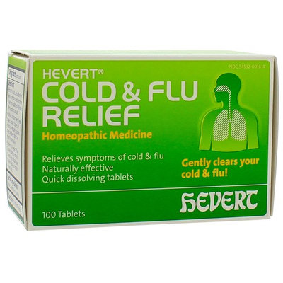 Hevert Pharmaceuticals, Hevert Cold & Flu Relief 100 tabs