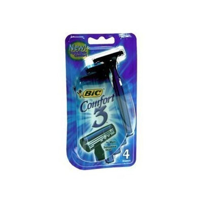 BIC COMFORT 3 RAZOR MEN 4EA BIC CORPORATION by Choice One