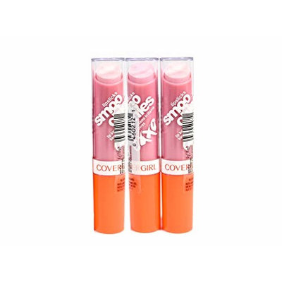 Pack of 3 CoverGirl Lipslicks Smoochies Lip Balm For plumps Lips by Amoldar (Alter Ego 560-0.14 oz)