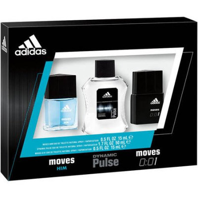 Adidas Men's Cologne Collection Gift Set, Multicolor