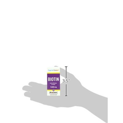 Superior Source Biotin, 10,000 mcg, 60 Count