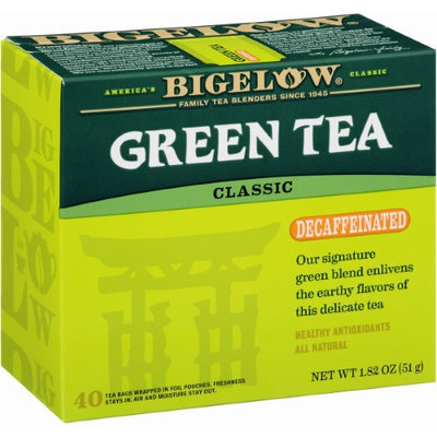 Bigelow Decaffeinated Green Tea, - Pack of 6