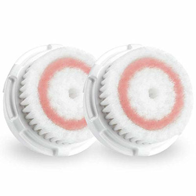 Radiance Facial Cleansing Brush Head Replacement for Mia 1, Mia 2, Mia Fit, Alpha Fit, Smart Profile, Pro, Plus, Smart, Prima, 2 - Pack
