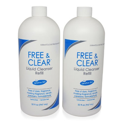 Free & Clear Liquid Cleanser Refill (32 oz) Pack of 2