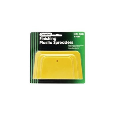 Dynatron Bondo 358 Dynatron Yellow Spreaders - 3 Pack Assorted