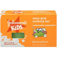 JOHNSON'S Kids Easy-grip Sudzing Bar Watermelon Explosion 2.46 oz (9 Pack)