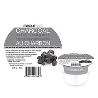 masque BAR Charcoal Peel-Off Modeling Mask, Gray - For Acne, Blemishes, Oily Skin, Blackheads, Facial Pore Refiner - Made in Korea