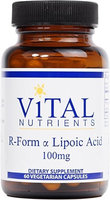 Vital Nutrient's Vital Nutrients, R-Form Lipoic Acid 60 Vegetable Capsules