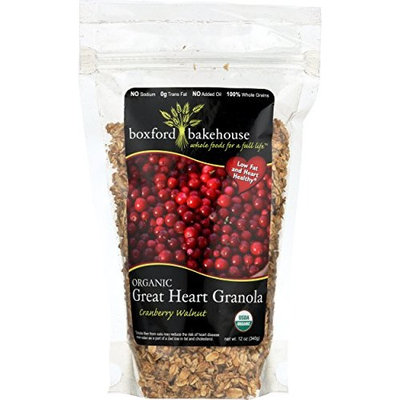 Great Heart Granola - Cranberry Walnut 12 oz. (Pack of 6)