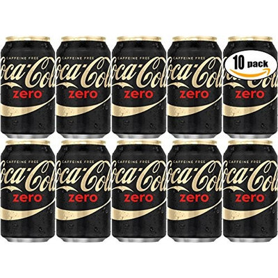 Coke Zero, Caffeine Free, 12 oz Can (Pack of 20, Total of 240 Oz)