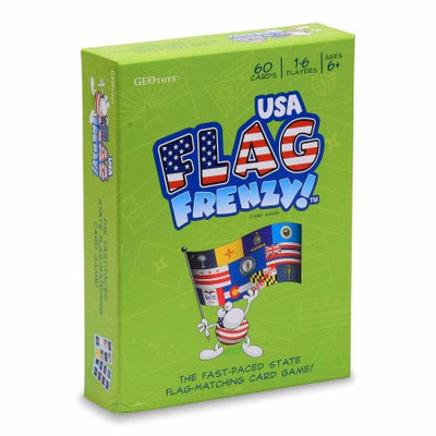 Flag Frenzy Card Game, USA