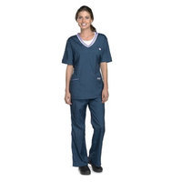 Top Performance Contrast Trim Grooming Top Black/White, Medium