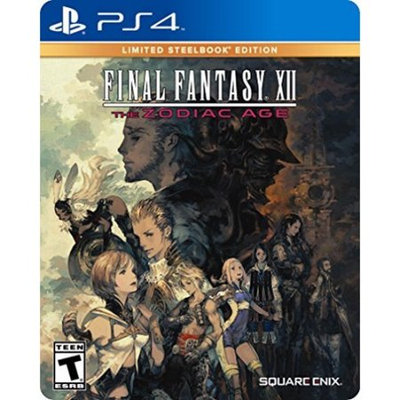 Final Fantasy XII the Zodiac Age - Steelbook Edition for PlayStation 4