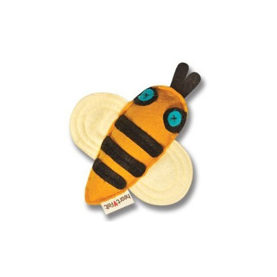 Bazza Bee Heart Felt Creations Crinkle Dingle Bell Toy