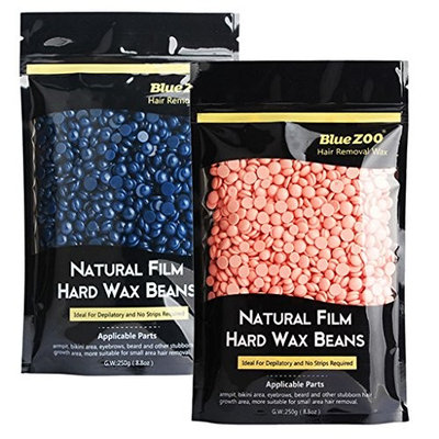 Dovewill 2 Pack 250g Depilatory Hot Film Wax Bean Pellet For Body Bikini Hair Removal