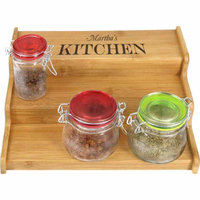 Personalized Kitchen Organizer Spice Rack