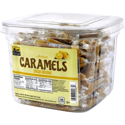 Pennsylvania Dutch Candies Fresh Orange Artisan Caramels, 192 count