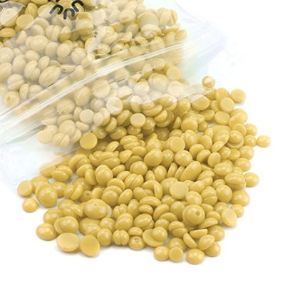Yihaojia Hair Removal Wax Beans, Profession Solid Depilatory Grain Body Hair Remover Hard Wax Beans for Men Women (E)