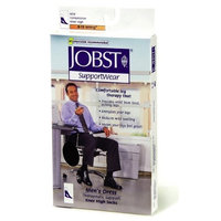 Jobst Dress - Business or Casual Wear for Men Mild Compression Over-the-Calf (Knee High) L Brown