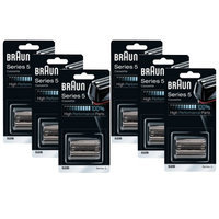 Braun 52B (6 Pack) Replacement Foil and Cutter Pack