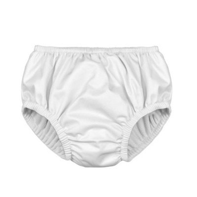 Toddler Reusable Swim Diaper - White - i play.