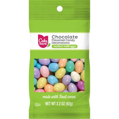 Signature Brands Llc Cake Mate Easter Malt Eggs 2.2 oz