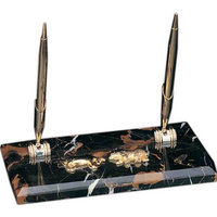 Bey-berk Stock Market Pen Stand w/2 Pens, D018B