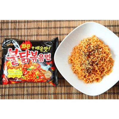 Samyang Ramen Spicy Chicken Roasted Noodles 20Pack (140 g Each) Wdkkc