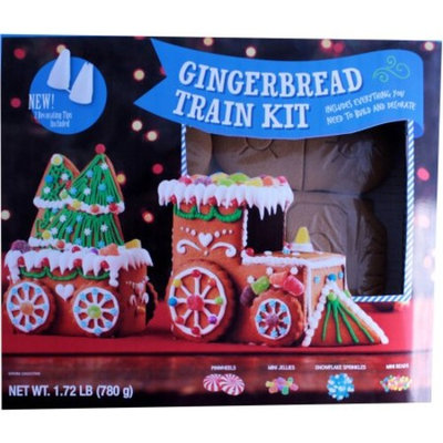 Create a Treat Gingerbread Train Kit, 1.72 lbs