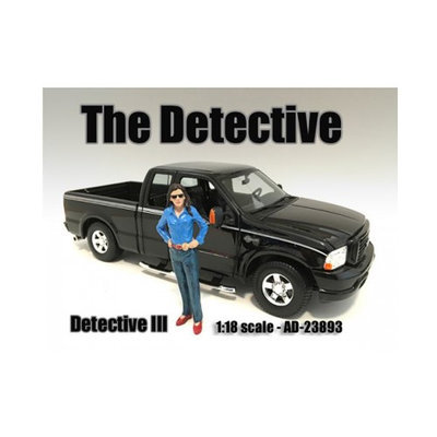 American Diorama 23893 The Detective No. 3 Figure for 1-18 Scale Models