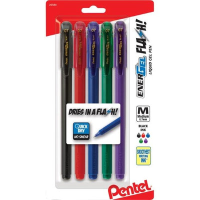 Pentel of America BL417BP5M EnerGel Flash Liquid Gel Pen