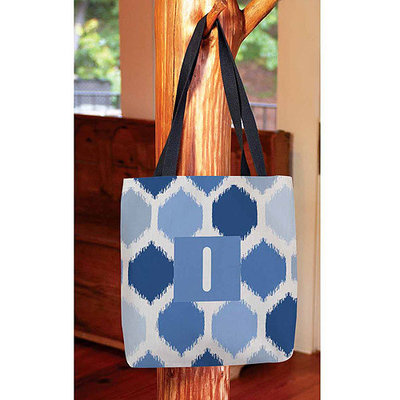 Thumbprintz - Batik Monogram Tote Bag