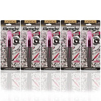 (5 Pack) L'Oreal Paris Voluminous Miss Manga Mascara #376 Black Brown