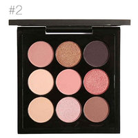 Xuanhemen FOCALLURE 9 Colors Glitter Eyeshadow Palette Shimmer Matte Art Palette Shade Makeup Metallic Eyeshadow