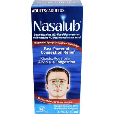Nasalub Adult Nasal Relief Spray, 1 fl oz