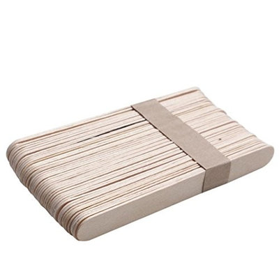 Aurorax 20PCS Wooden Body Hair Removal Sticks Wax Waxing Disposable Sticks