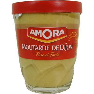Amora Dijon Mustard - Fine and Strong - 5.3 oz jar, One
