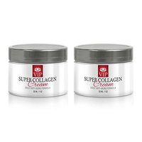 rejuvenation supplement - SUPER COLLAGEN CREAM - DAILY ANTI-AGING FORMULA - collagen cream to tighten skin - 2 Jars