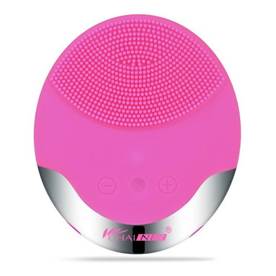 Chainer Face brush- Facial cleansing brush-Facial brush & Massager Silicon Vibrating Waterproof Facial Cleansing System with USB Rechargeable