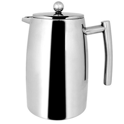 FRA5245 Francois et Mimi 50-Ounce Stainless Steel Double Wall French Coffee Press, Large