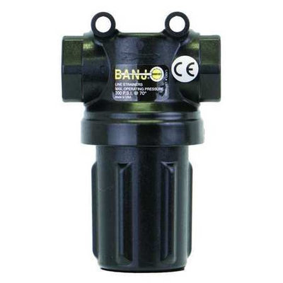 BANJO LSTM07550 Mini T Line Strainer, 3/4 In, 50 Mesh