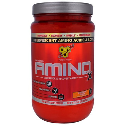 BSN AMINOx® Effervescent Instantized Amino Acids Strawberry Orange