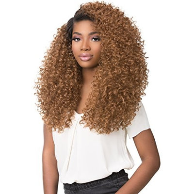 SENSATIONNEL 100% PREMIUM FIBER EMPRESS EDGE 3-WAY FREE PARTING BOUTIQUE BUNDLES SERIES LACE FRONT WIG - TWIST