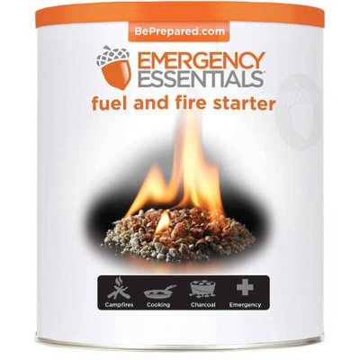 Emergency Essentials Fired Up! Fuel and Fire Starter, 2.5 lbs, Large Can