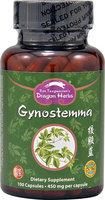Dragon Herbs Gynostemma 500 mg - 100 Vegetarian Capsules